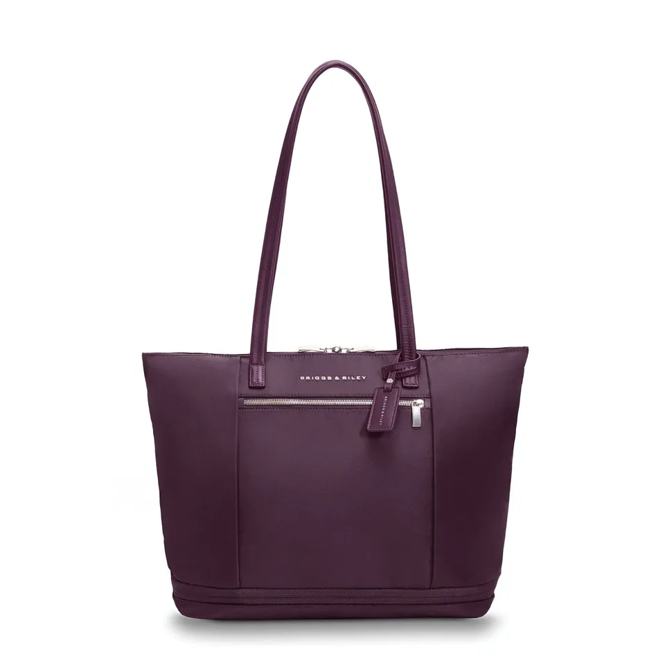 briggs-riley-rhapsody-expandable-tote-laptop-friendly-black-navy image 1
