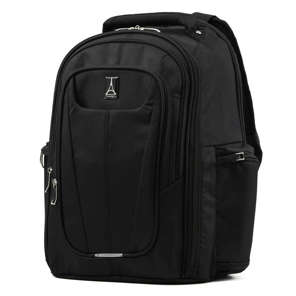 travelpro-maxlite-5-softside-lightweight-underseat-backpack-fits-17-5-laptop-bla image 1