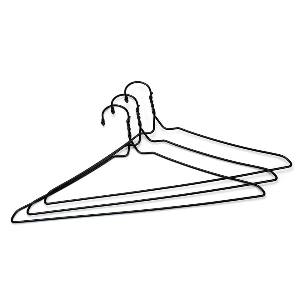 briggs-riley-wire-hangers-3-pack-black-for-garment-bags image 1