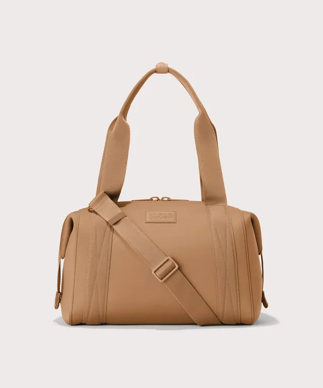 dagne-dover-landon-carryall-in-camel-medium-versatile-2-in-1-duffle-gym-bag image 1