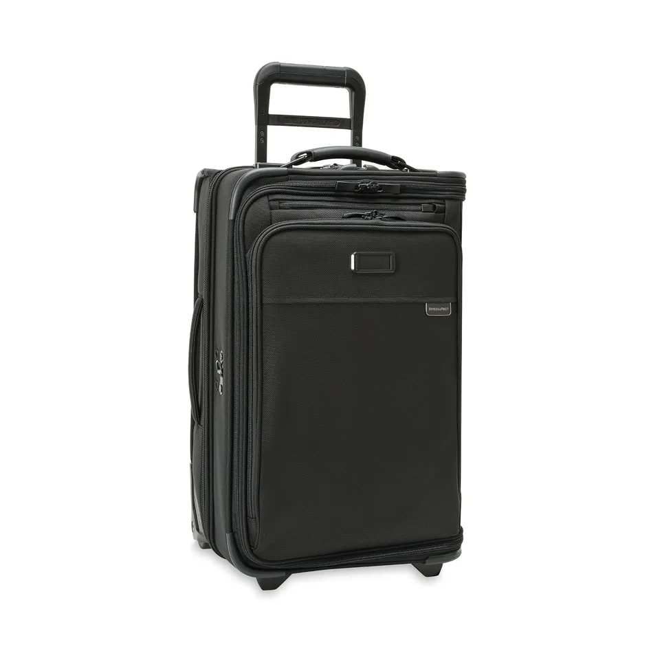 briggs-riley-22-carry-on-2-wheel-garment-bag-baseline-collection-black image 1