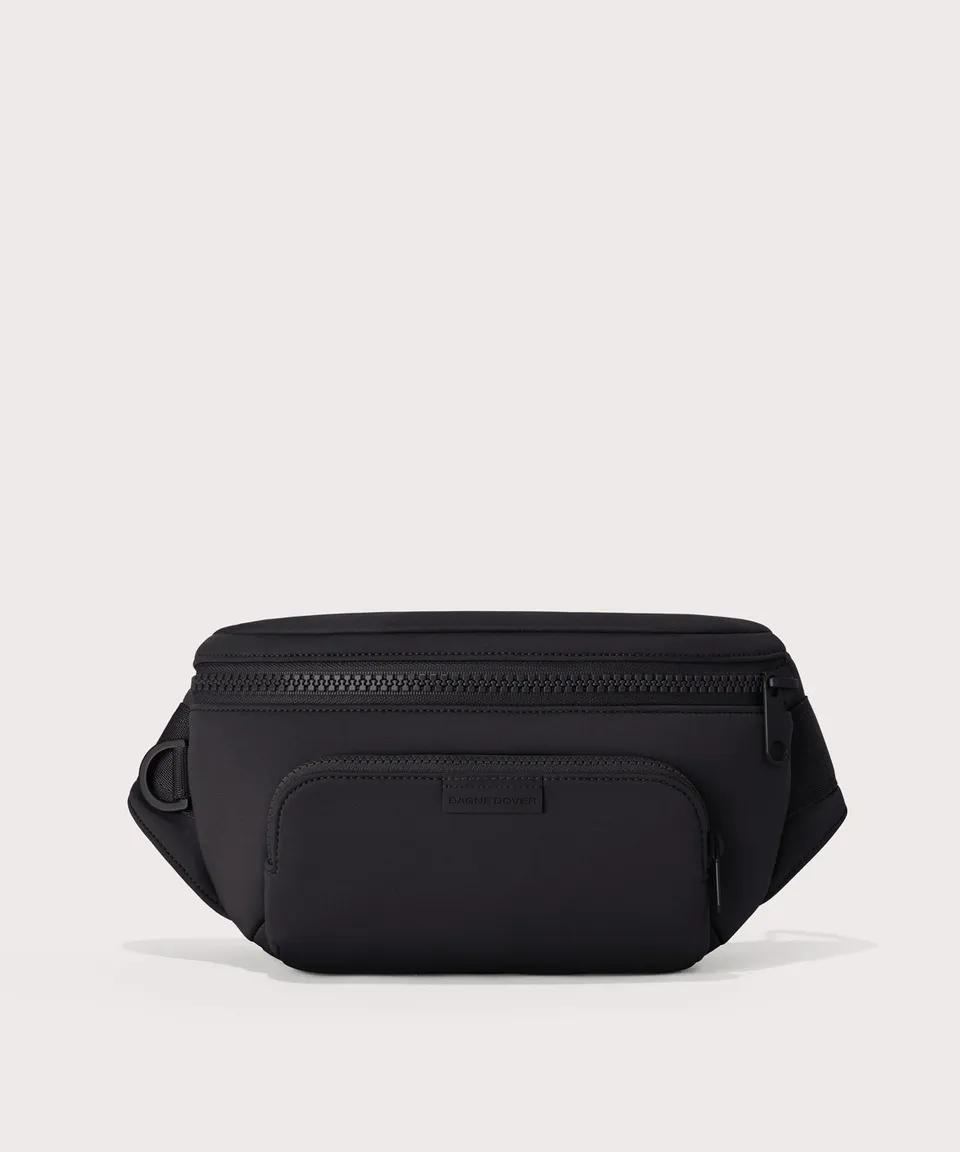 dagne-dover-jax-large-fanny-pack-in-onyx image 1