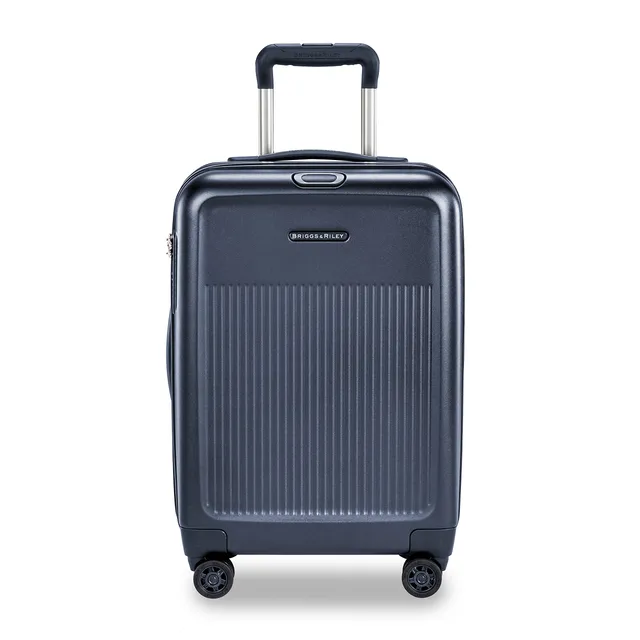 briggs-riley-sympatico-hardside-international-spinner-luggage-matte-navy-21-inch image 1