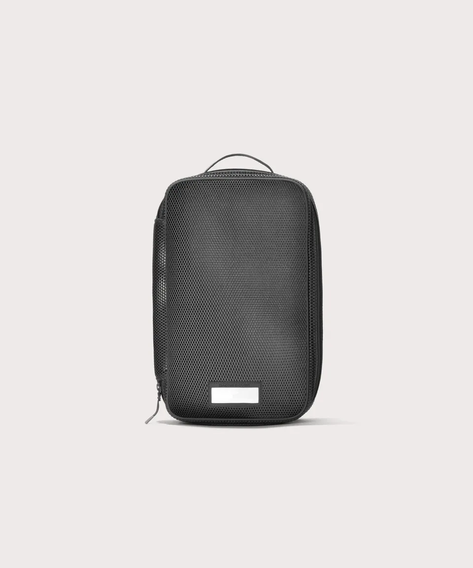 dagne-dover-roma-packing-cube-medium-in-carbon-air-mesh-versatile-travel-organiz image 1