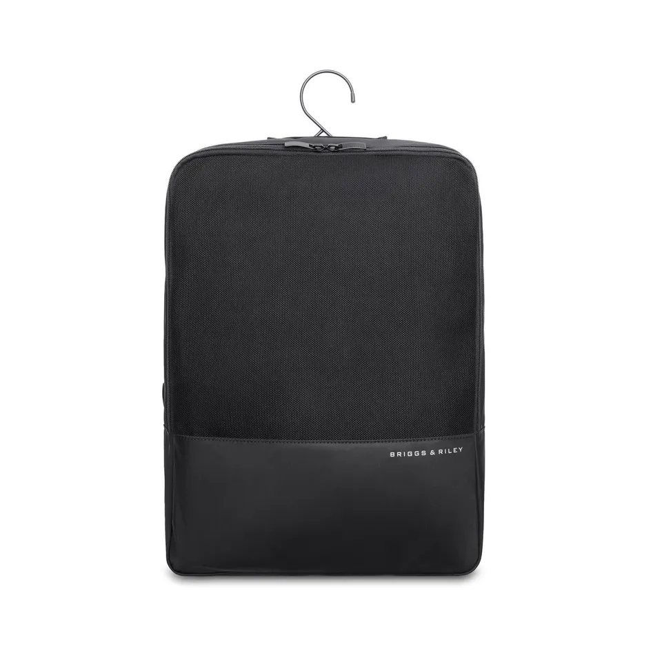 briggs-riley-hanging-laundry-compression-cube-black-space-saving-travel-laundry- image 1