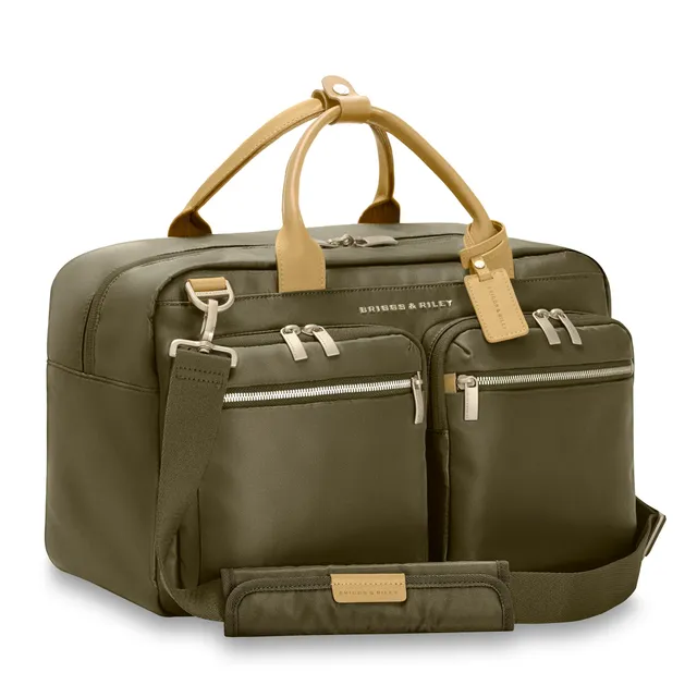 briggs-riley-multi-pocket-cabin-bag-rhapsody-collection-olive-15-laptop image 1
