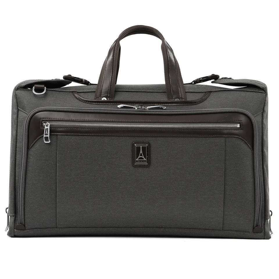 travelpro-platinum-elite-tri-fold-carry-on-garment-bag-men-and-women-vintage-gre image 1