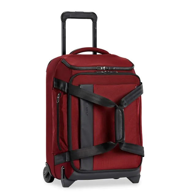 briggs-riley-zdx-upright-rolling-duffel-bag-brick-carry-on-21-inch image 1