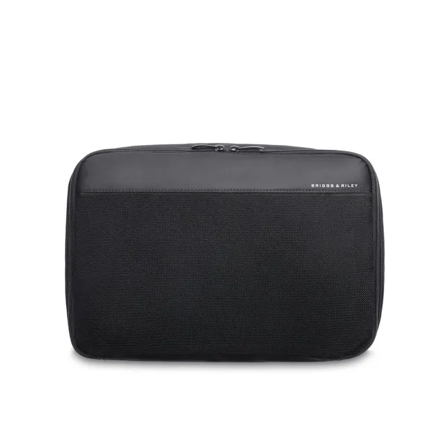 briggs-riley-double-sided-packing-cube-black-versatile-travel-organizer image 1