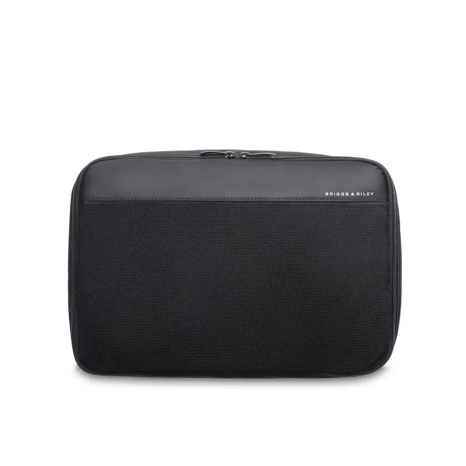 briggs-riley-double-sided-packing-cube-black-versatile-travel-organizer image 1