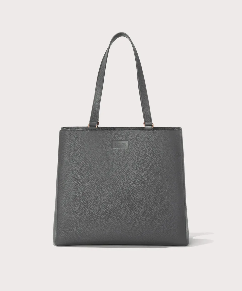 dagne-dover-allyn-tote-in-graphite-large image 1