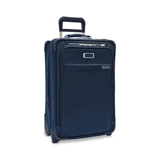 briggs-riley-essential-22-2-wheel-expandable-carry-on-baseline-collection-navy image 1