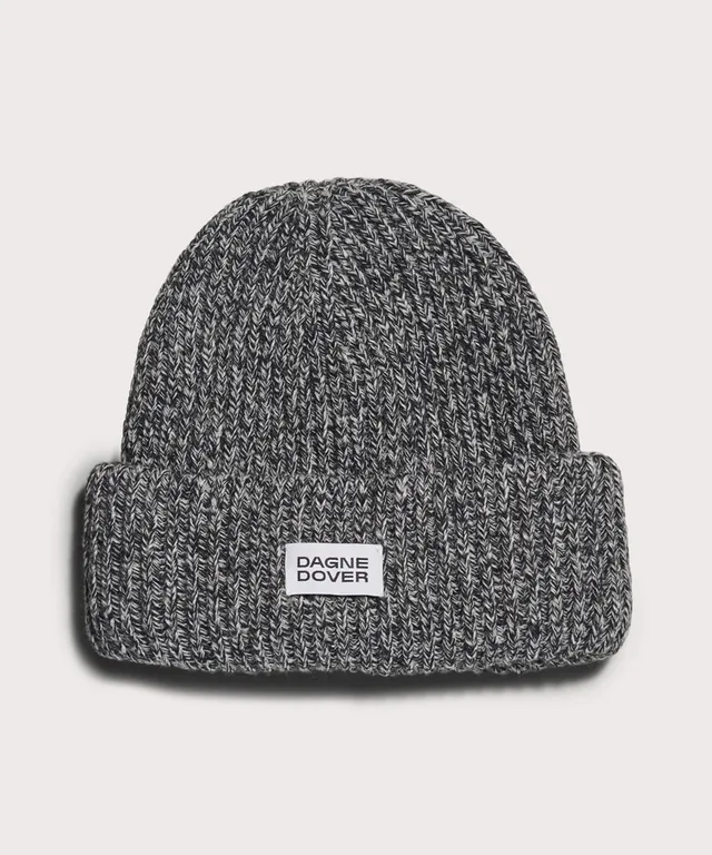 dagne-dover-chunky-knit-beanie-in-onyx-marble image 1