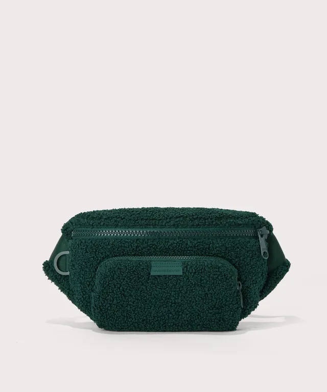 dagne-dover-jax-large-fanny-pack-in-cypress-shearling image 1