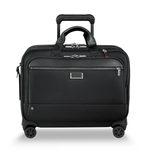 briggs-riley-work-large-spinner-briefcase-black-fits-up-to-17-laptop image 1