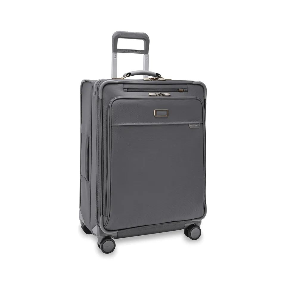 briggs-riley-baseline-26-medium-expandable-spinner-checked-luggage-with-one-touc image 1