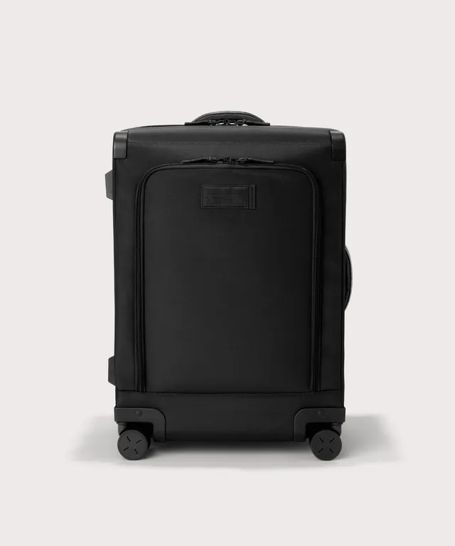 dagne-dover-sydney-checked-luggage-in-onyx-smaller-25-inch image 1