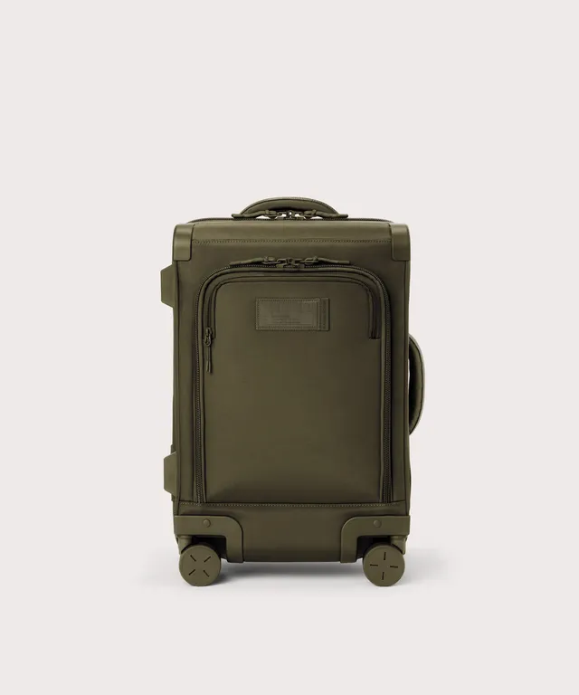 dagne-dover-seattle-carry-on-luggage-in-dark-moss-smaller-20-5-inch image 1