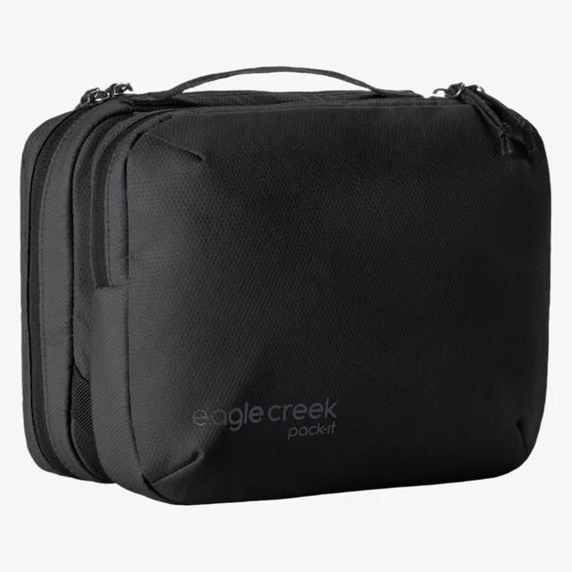 eagle-creek-pack-it-trifold-toiletry-bag-hanging-organizer-with-elastic-zippered image 1