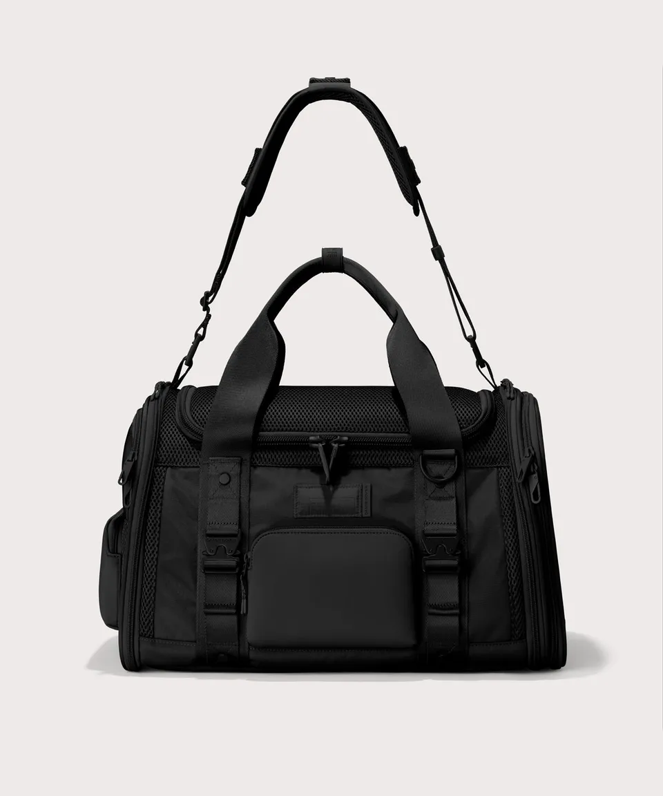 dagne-dover-kyoto-pet-carrier-in-onyx-large-airline-approved-pet-travel-bag image 1
