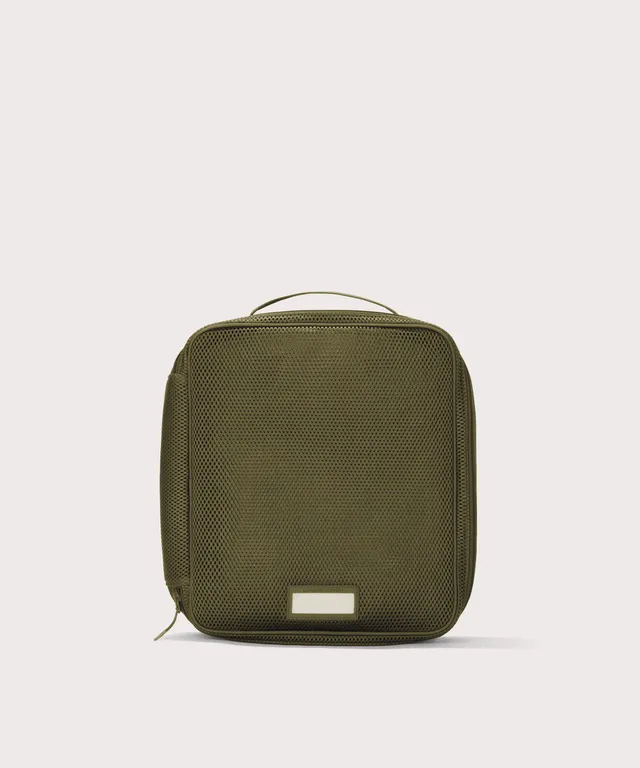 dagne-dover-roma-packing-cube-in-dark-moss-air-mesh-large image 1