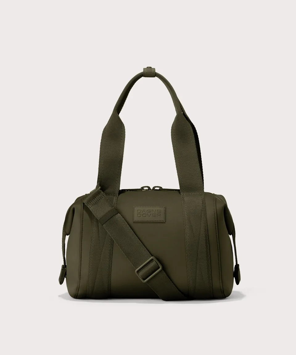 dagne-dover-landon-carryall-small-in-dark-moss image 1