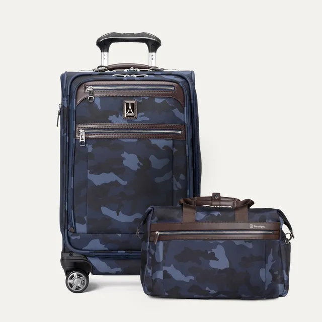 travelpro-platinum-elite-carry-on-underseat-tote-camouflage-set-2-piece image 1