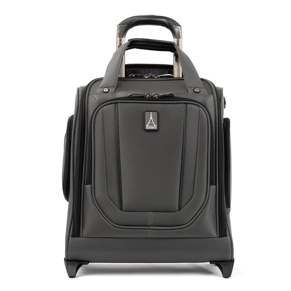 travelpro-crew-versapack-rolling-underseat-carry-on-bag-16-inch-titanium-grey image 1