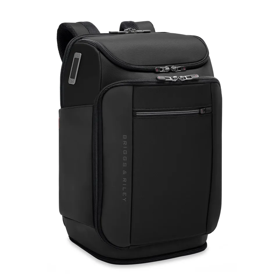 briggs-riley-zdx-u-zip-travel-backpack-carry-on-with-shoe-compartment-17-laptop- image 1