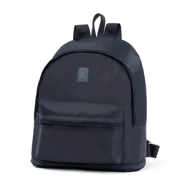 travelpro-essentials-sparepack-foldable-backpack-navy-one-size image 1
