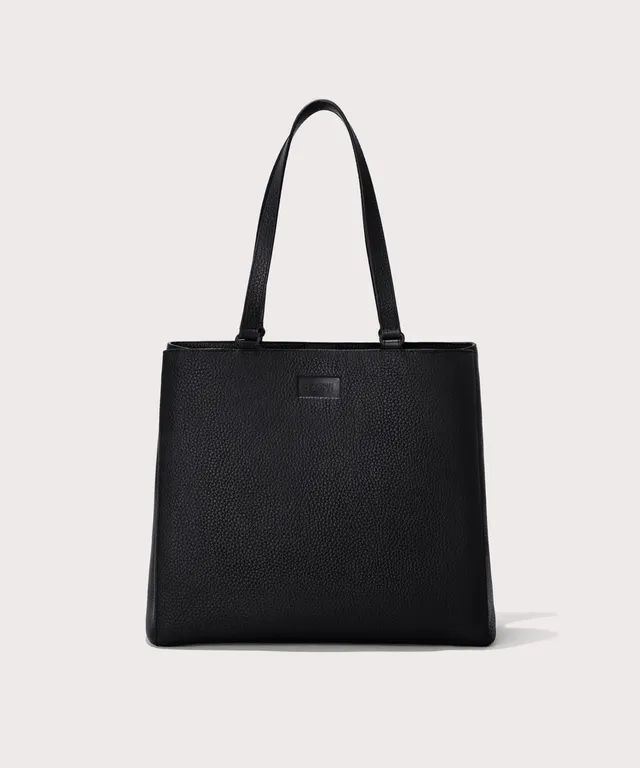 dagne-dover-allyn-tote-in-onyx-large image 1