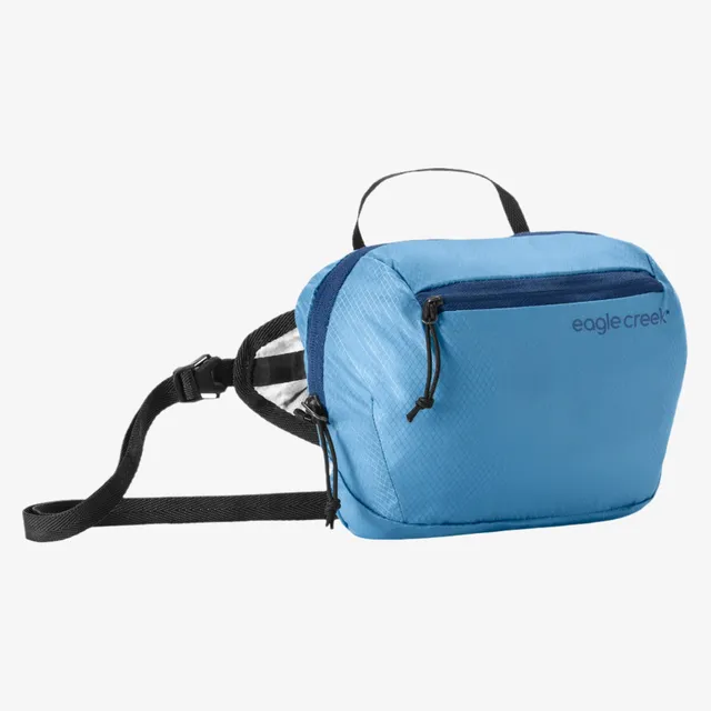 eagle-creek-packable-hip-pack-ultralight-2-oz-ocean-recycled-waist-bag image 1