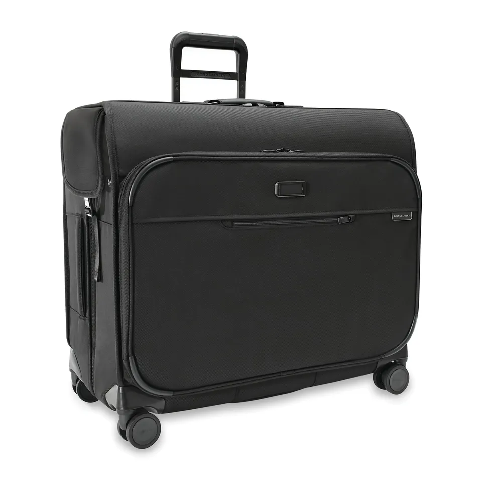 briggs-riley-baseline-deluxe-wardrobe-spinner-checked-luggage-with-garment-bag-3 image 1