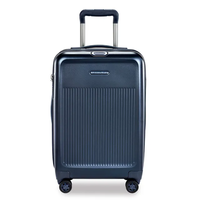 briggs-riley-sympatico-hardside-domestic-spinner-luggage-matte-navy-22-inch-carr image 1