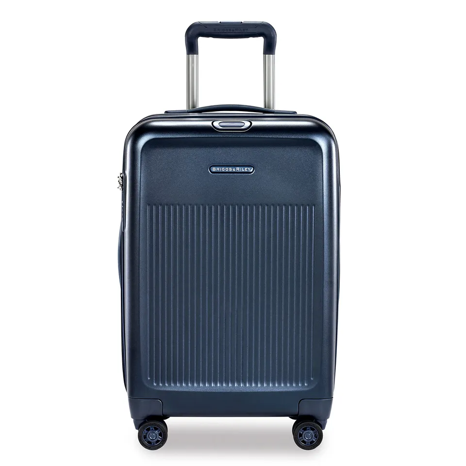 briggs-riley-sympatico-hardside-domestic-spinner-luggage-matte-navy-22-inch-carr image 1