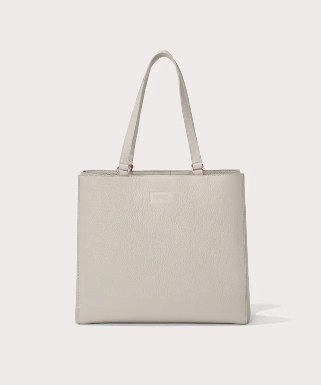 dagne-dover-allyn-tote-in-bone-large image 1