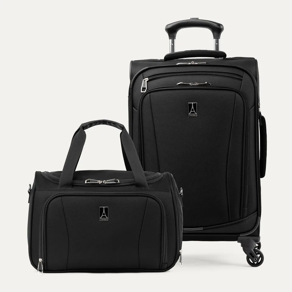 travelpro-runway-tote-carry-on-luggage-set-2-piece-softside-with-water-repellent image 1