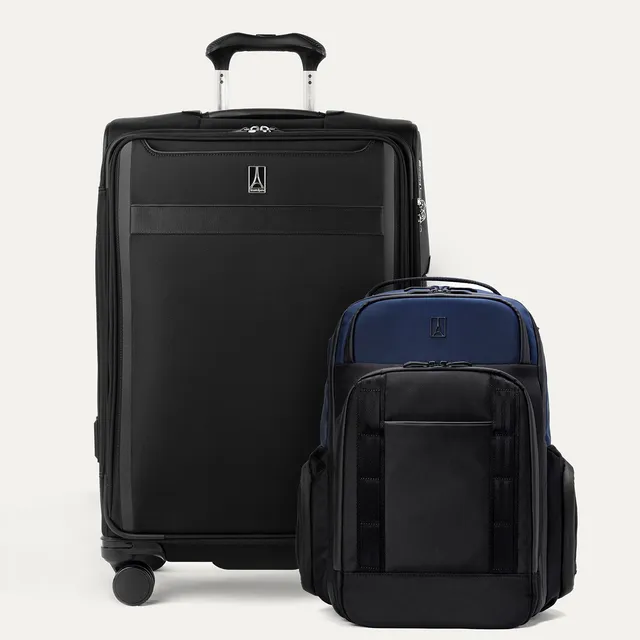 travelpro-versapack-medium-check-in-spinner-altitude-large-backpack-set image 1