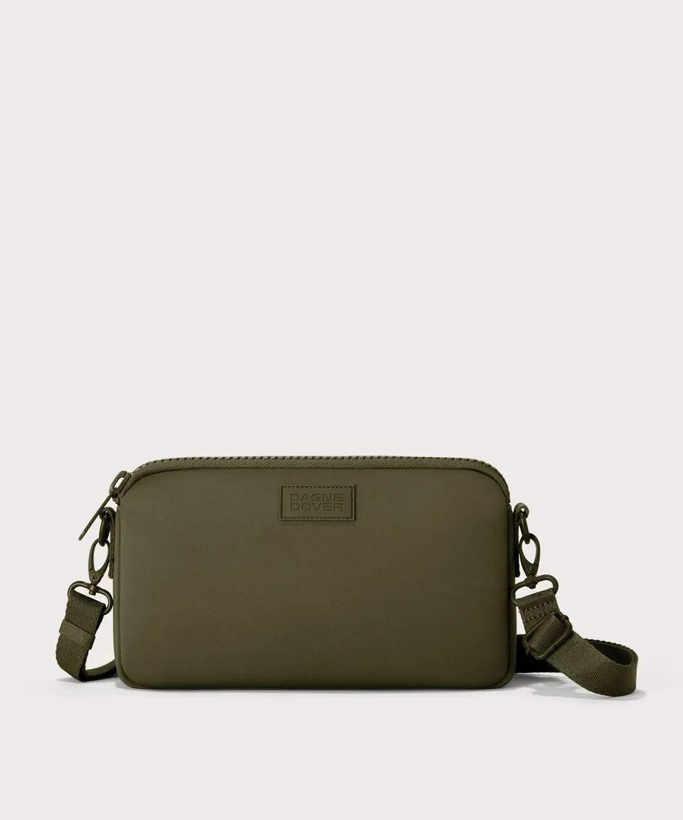 dagne-dover-nora-shoulder-bag-in-dark-moss image 1