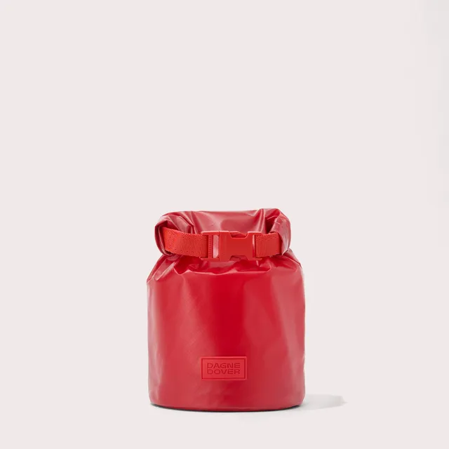 dagne-dover-rae-roll-top-dry-bag-in-cherry-waterproof-nylon-bag-with-roll-top-cl image 1