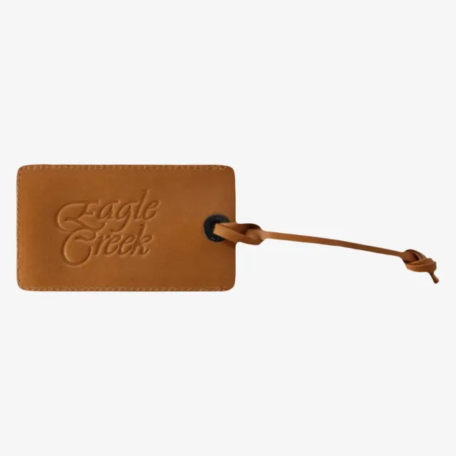 eagle-creek-origin-series-leather-luggage-tag-discontinued-genuine-leather-id-ta image 1