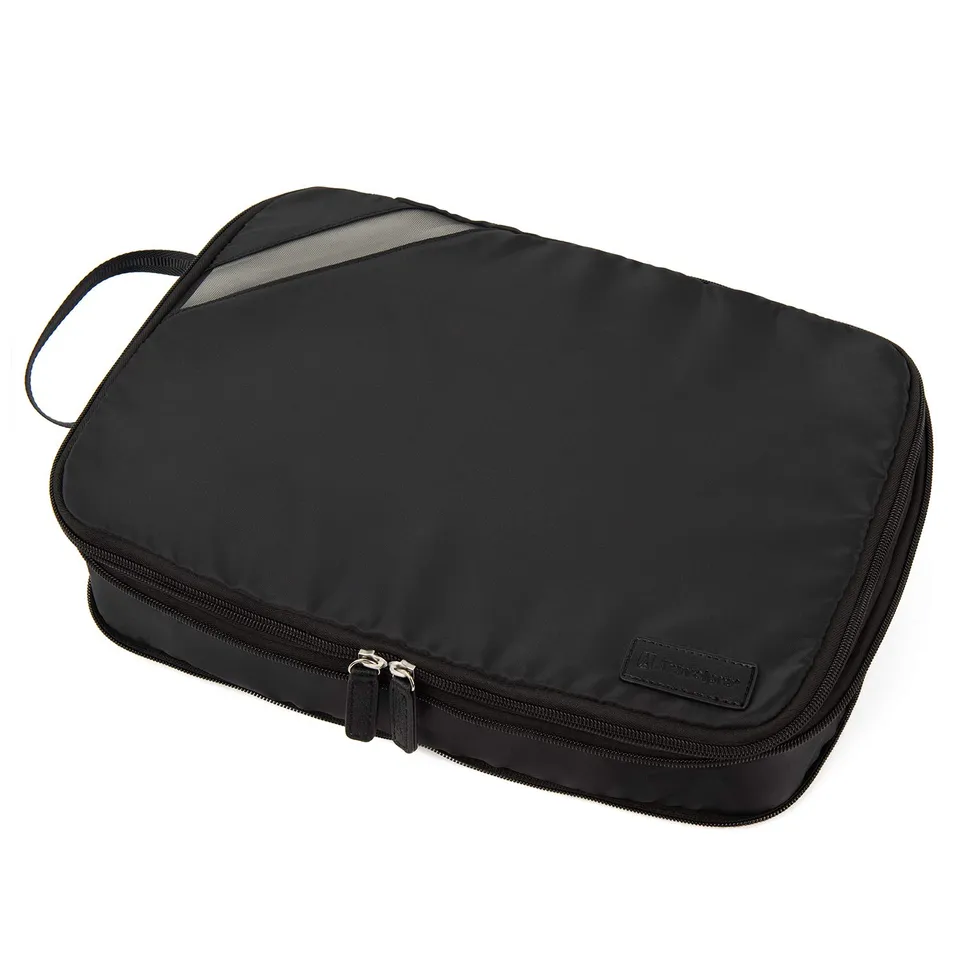 travelpro-essentials-large-expandable-packing-cube-black image 1