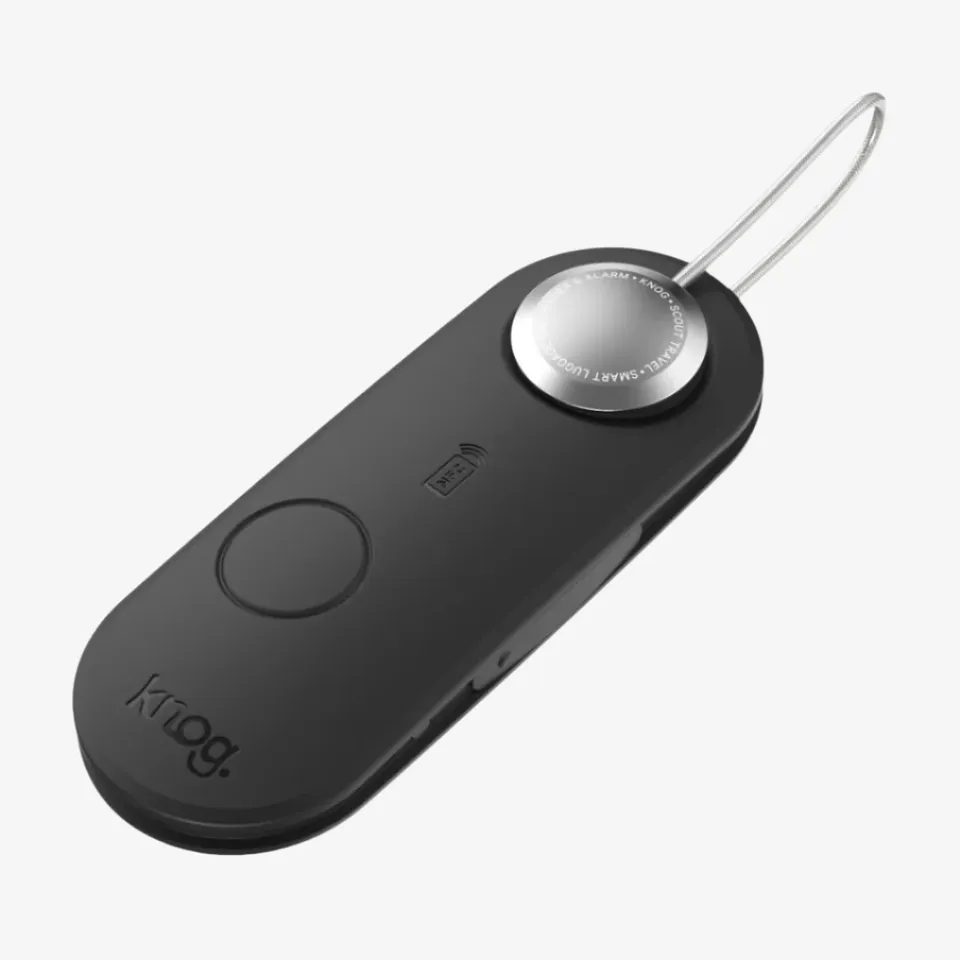 knog-scout-travel-smart-luggage-tag-apple-find-my-compatible-with-85db-alarm image 1