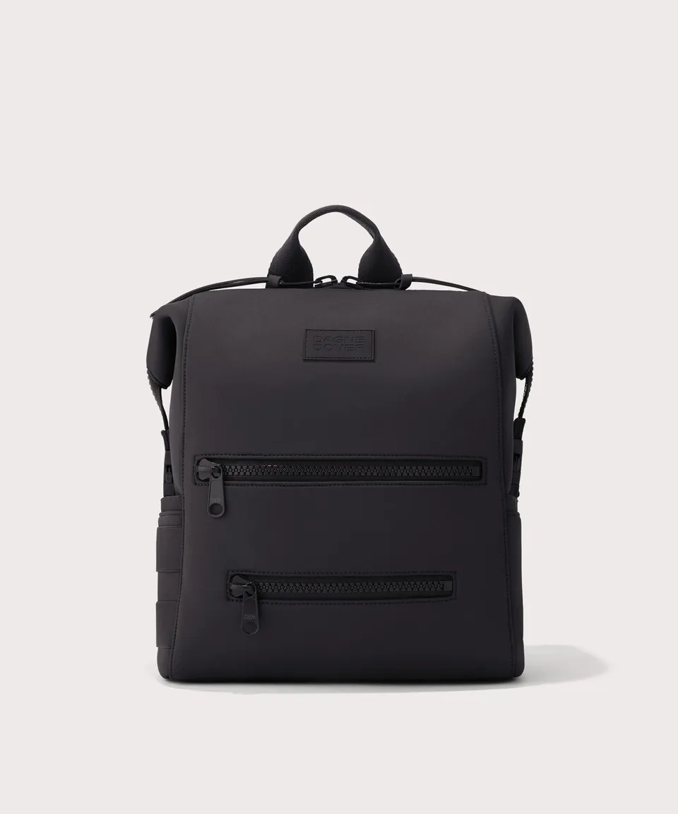 dagne-dover-indi-diaper-backpack-in-onyx-medium-all-in-one-parent-essential image 1