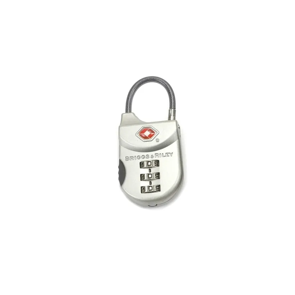 briggs-riley-tsa-cable-luggage-lock-metal image 1
