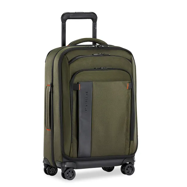 briggs-riley-zdx-22-carry-on-expandable-spinner-softside-luggage-hunter image 1