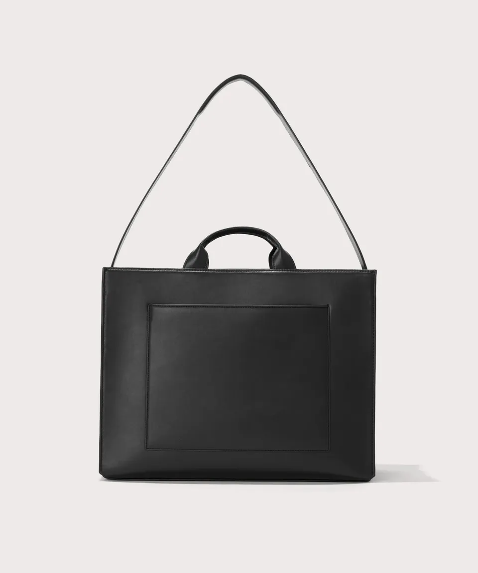 dagne-dover-daily-tote-in-onyx-large image 1