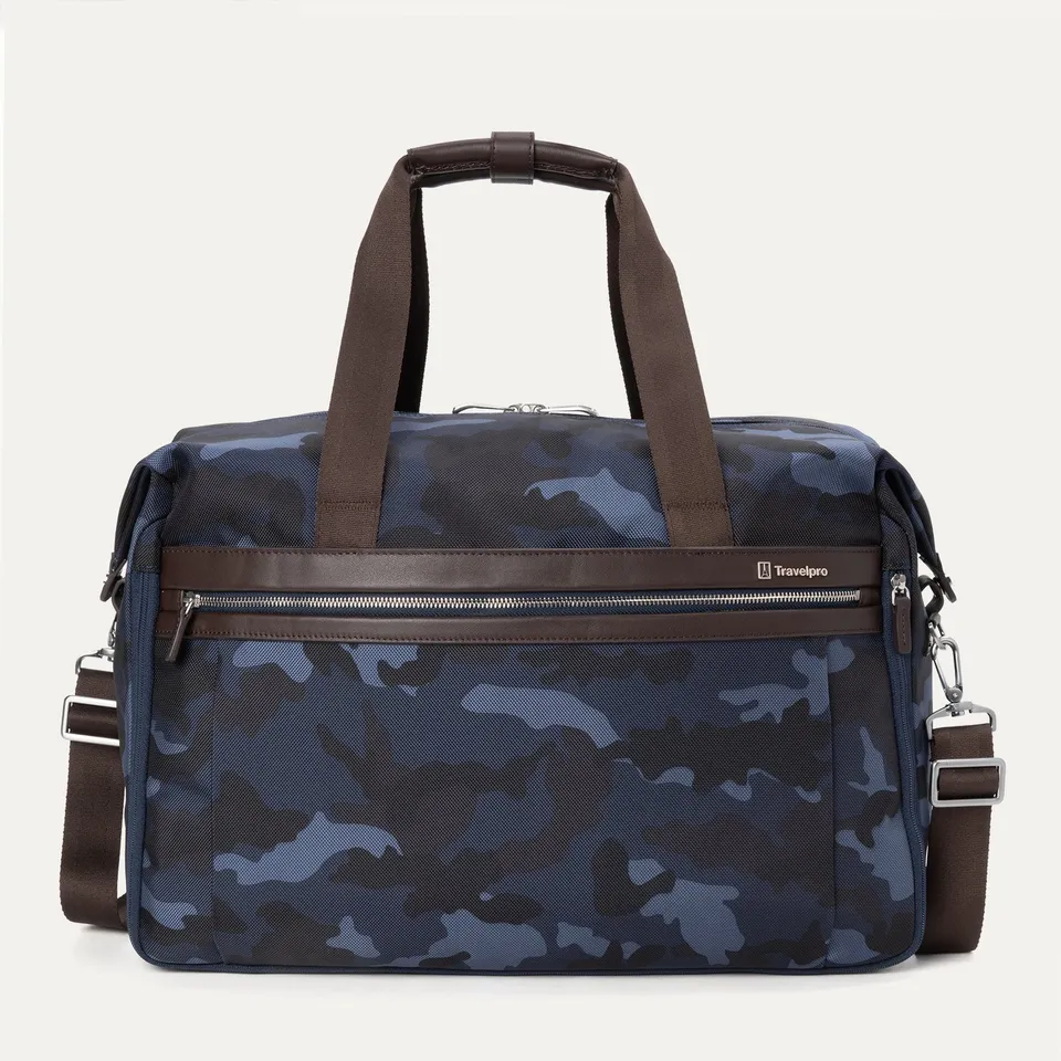 travelpro-platinum-elite-soft-duffel-camouflage-expandable-recycled-materials image 1