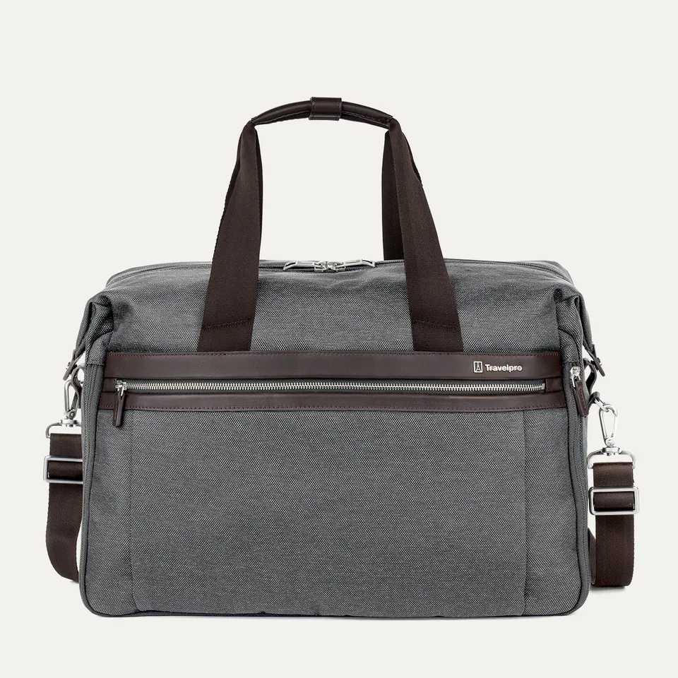 travelpro-platinum-elite-soft-duffel-expandable-stain-resistant-full-grain-leath image 1