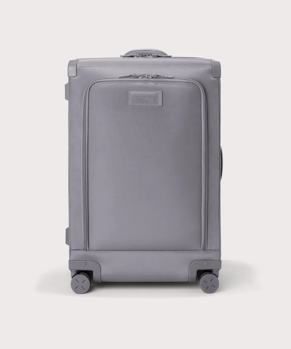 dagne-dover-sydney-checked-luggage-in-ash-larger-28-5-inch image 1